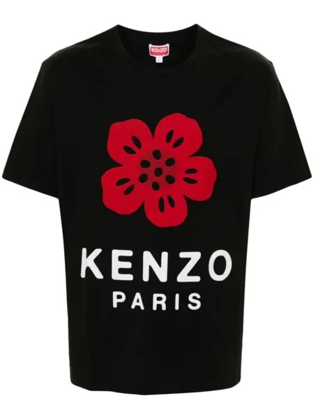 Kenzo футболка Boke Flower, черный