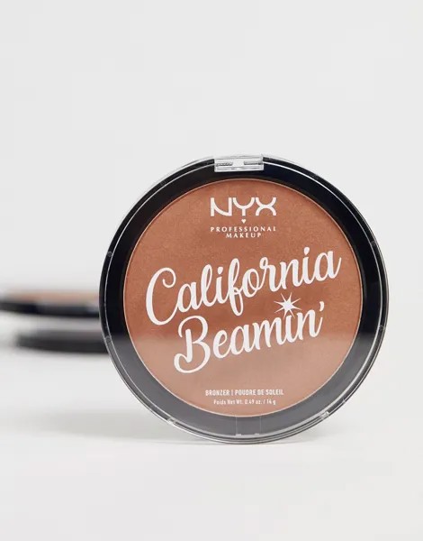 Бронзатор для лица и тела NYX Professional Makeup California Beamin' - The OC-Коричневый