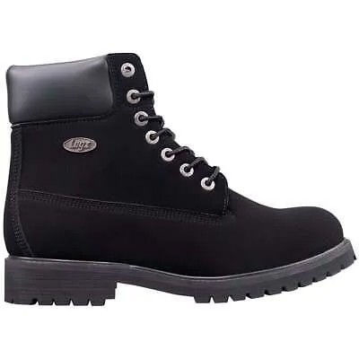 Мужские черные повседневные ботинки Lugz Convoy Fleece Wr на шнуровке MCNVWD-001