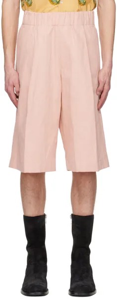 Розовые мешковатые шорты Dries Van Noten