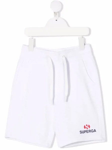 Superga Kids шорты с логотипом