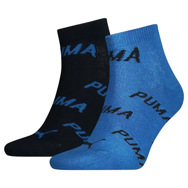 Носки Puma BWT Quarter short 2 шт, черный
