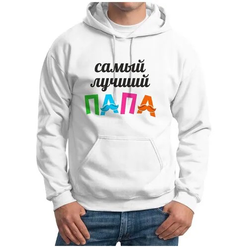 Худи CoolPodarok, размер 44, белый