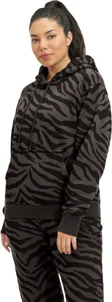 Худи UGG Tatiana Hoodie Zebra, цвет Black Zebra