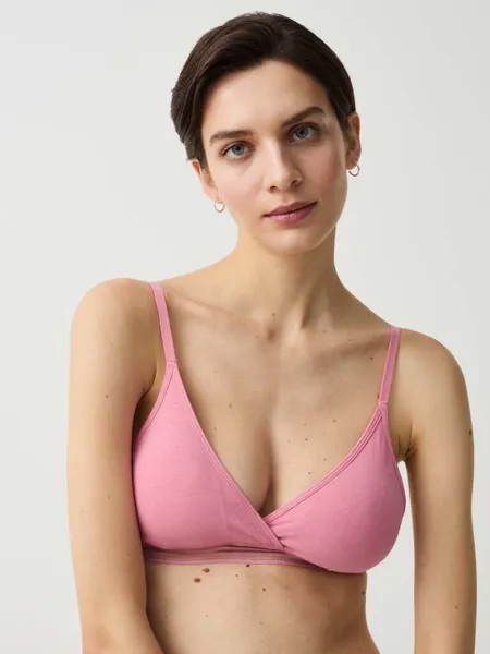 Мягкий бюстгальтер с треугольными чашками Ovs, цвет pastel pink