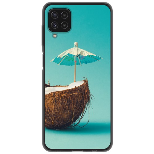 Силиконовый чехол с рисунком Фон из цитрусов для Samsung Galaxy A12 / M12, Anycase PR0002717