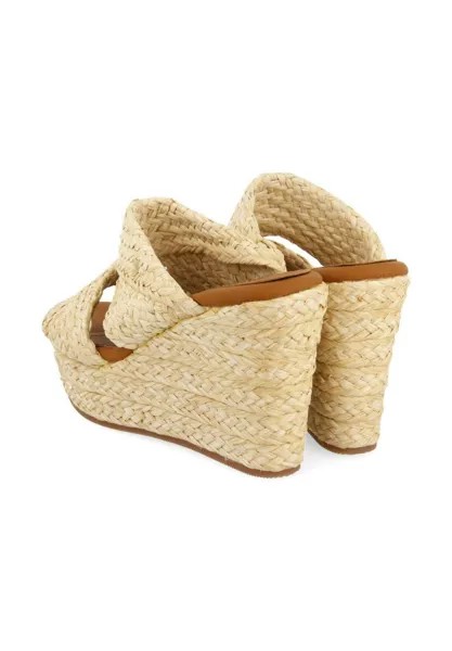 Босоножки на каблуке De Estilo Con Para Frazzano Gioseppo, бежевый