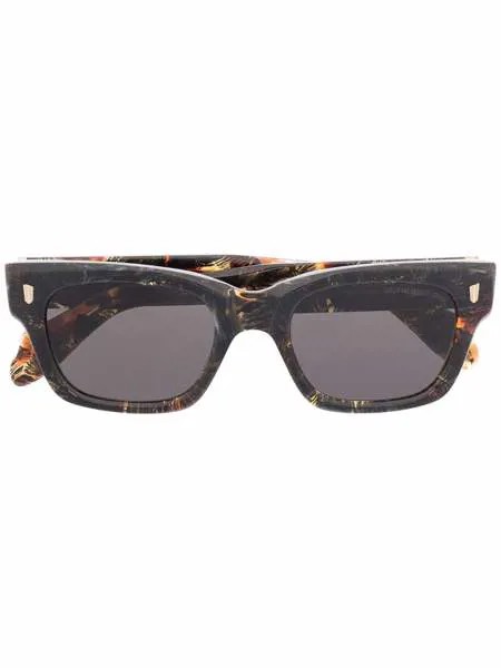 Cutler & Gross солнцезащитные очки черепаховой расцветки