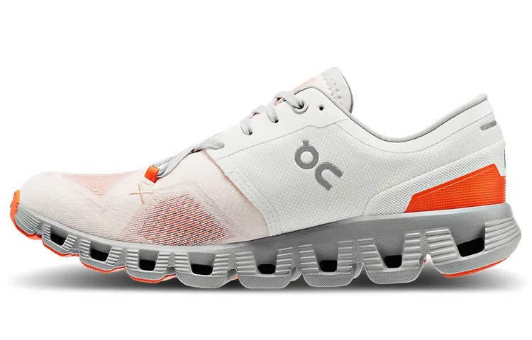 Беговые кроссовки Cloud X 3 Ivory Alloy женские On
