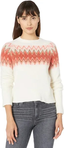 Свитер Clyde Jumper AllSaints, цвет Chalk White/Orange