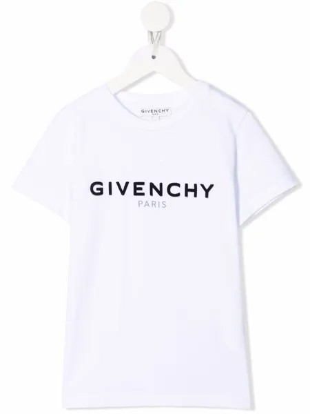 Givenchy Kids футболка с логотипом