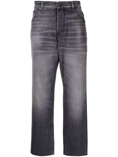 Pt05 прямые джинсы с завышенной талией