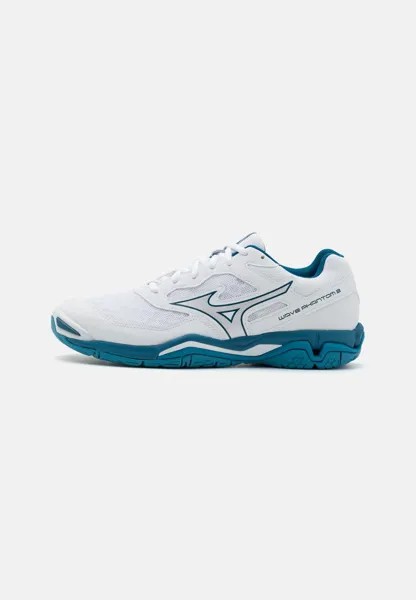 Кроссовки для гандбола Wave Phantom 3 Mizuno, цвет white/moroccan blue/silver