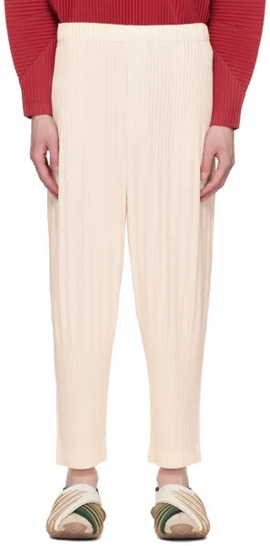 Февральские брюки Off-White Monthly Color Homme Plissé Issey Miyake