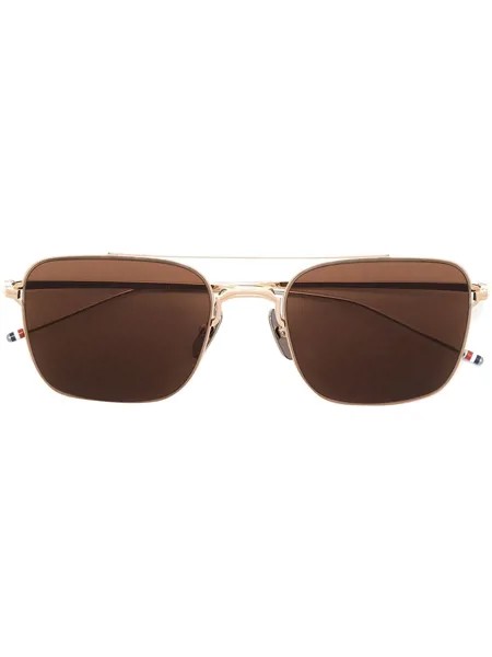 Thom Browne Eyewear солнцезащитные очки-авиаторы