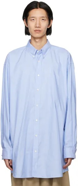 Синяя рубашка на пуговицах (светлая) Maison Margiela