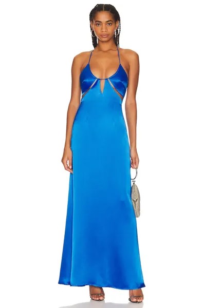 Платье SAU LEE Cher Gown, синий