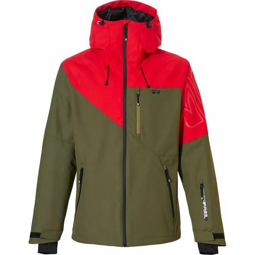 Куртка Rehall, размер S, зеленый, красный