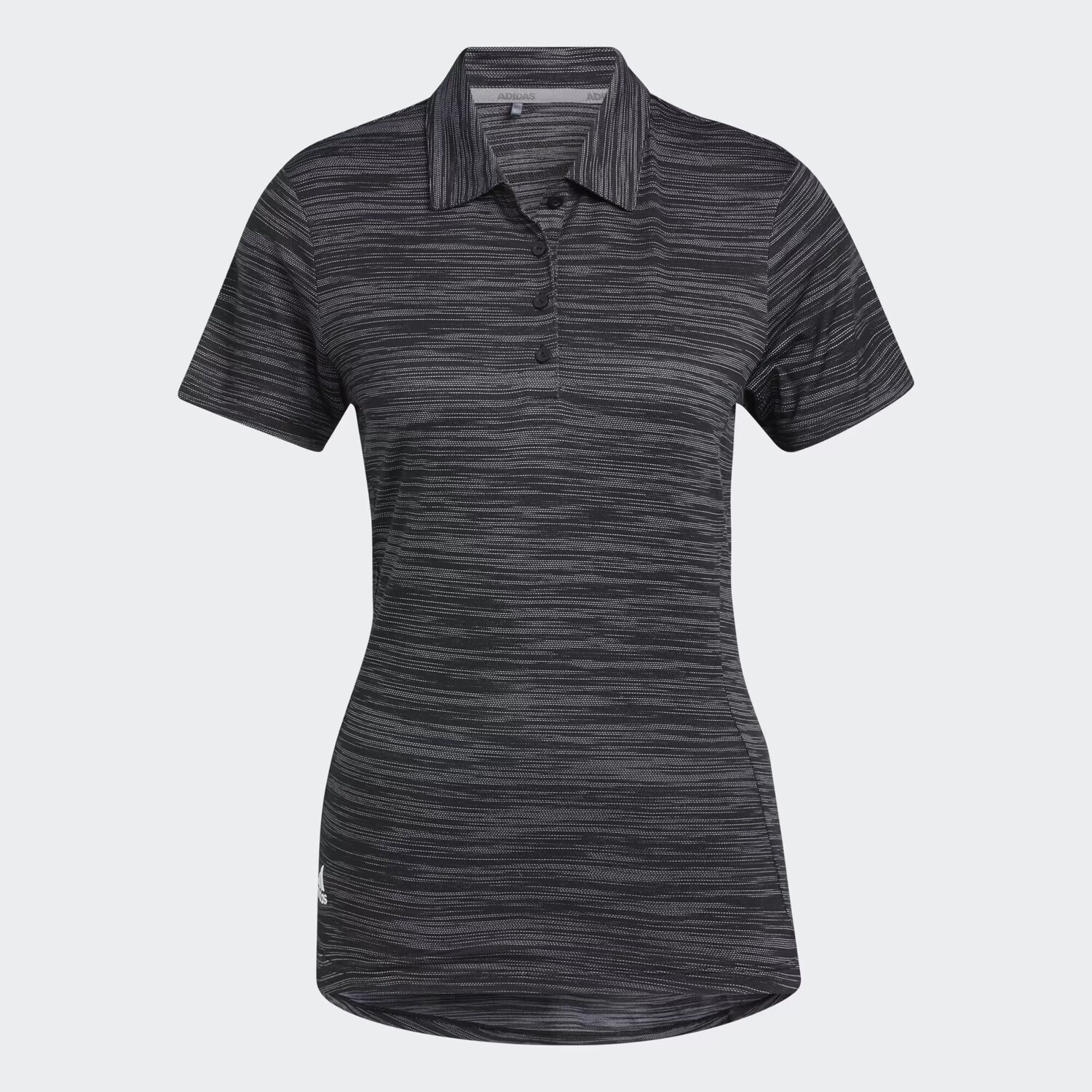 Рубашка поло с короткими рукавами космического цвета Adidas, Black/White