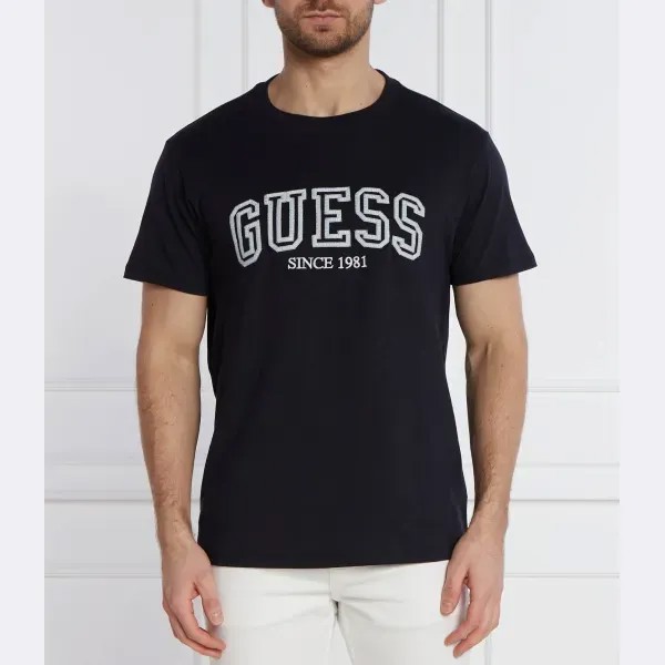 Футболка стандартного кроя Guess, синий