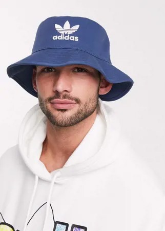 Темно-синяя панама adidas Originals-Темно-синий