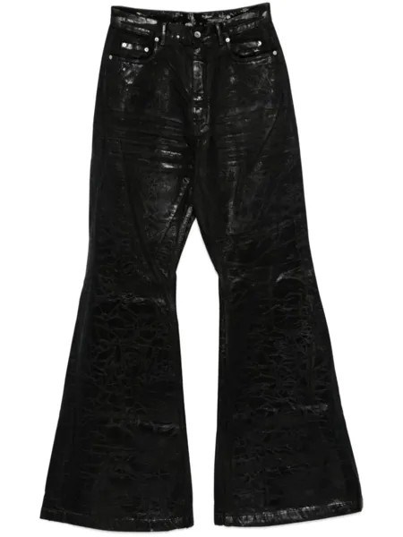 Rick Owens DRKSHDW джинсы bootcut Bolan, черный