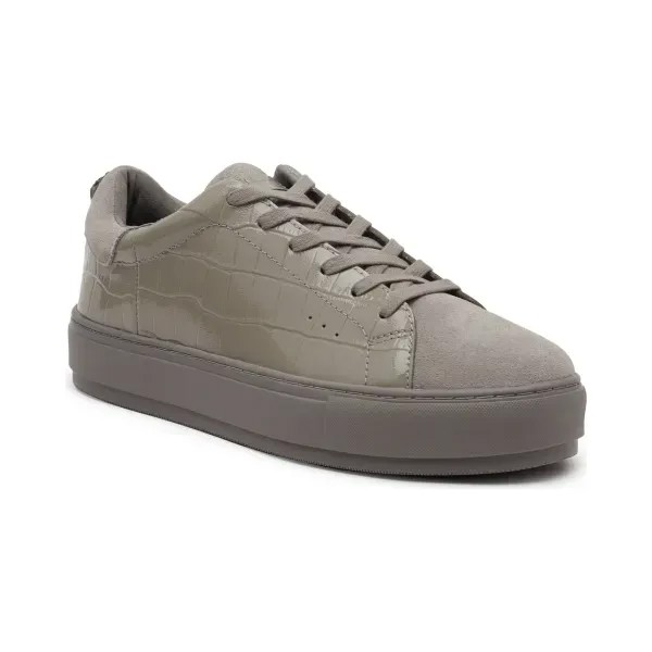 Спортивная обувь Laney из кожи крокодила Kurt Geiger, серый