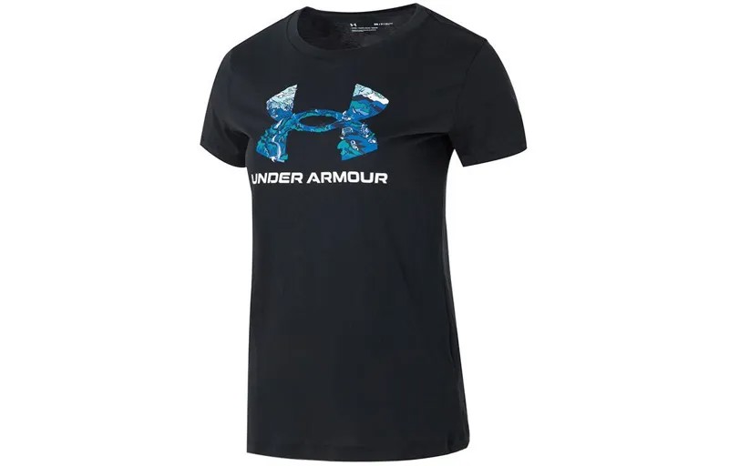 Женская футболка Under Armour, цвет Black