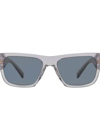 Versace Eyewear солнцезащитные очки в прямоугольной оправе с декором Medusa