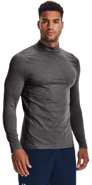 Лонгслив Under Armour ColdGear Fitted Mock, серый