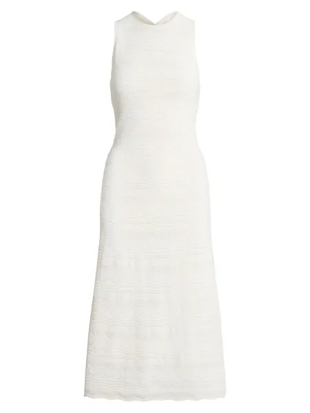 Платье-свитер без рукавов Ralph Lauren Collection, кремовый