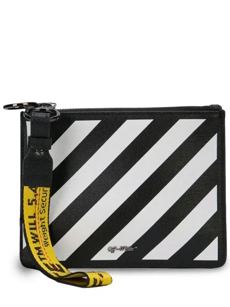 Off-White клатч Diag Double