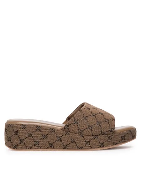 Тапочки Nine West, бежевый