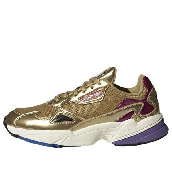 Массивные кеды Falcon Adidas, золотой