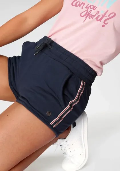 Спортивные шорты Ocean Sportswear с ленточными полосками, цвет морской волны