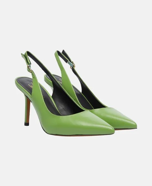 Туфли-лодочки с пяткой на пятке Tosca Blu, зеленый
