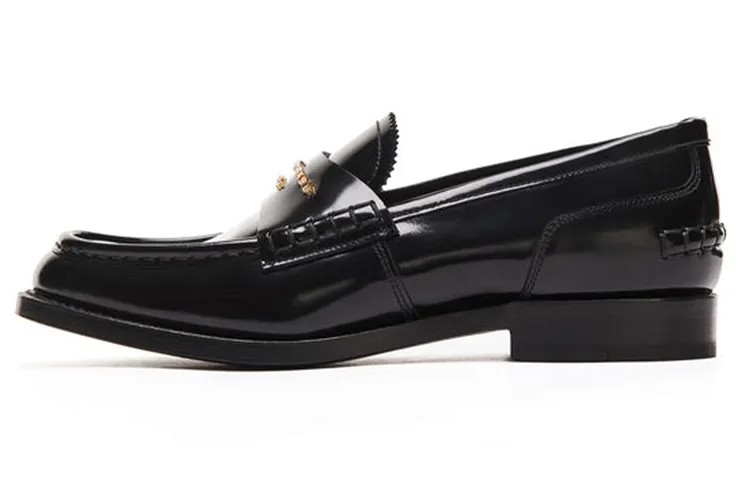 Лоферы с тисненым логотипом Alexander Wang