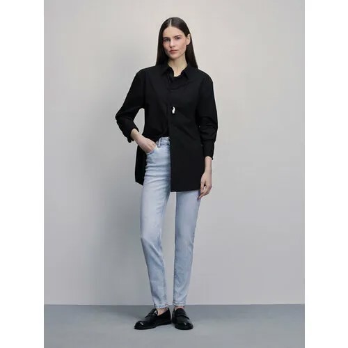 Джинсы скинни Zarina, размер XS (RU 42)/170, светлый индиго