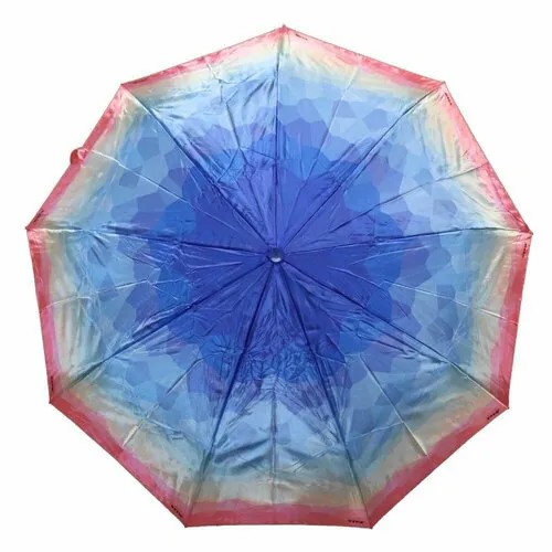Смарт-зонт Crystel Eden, голубой, красный