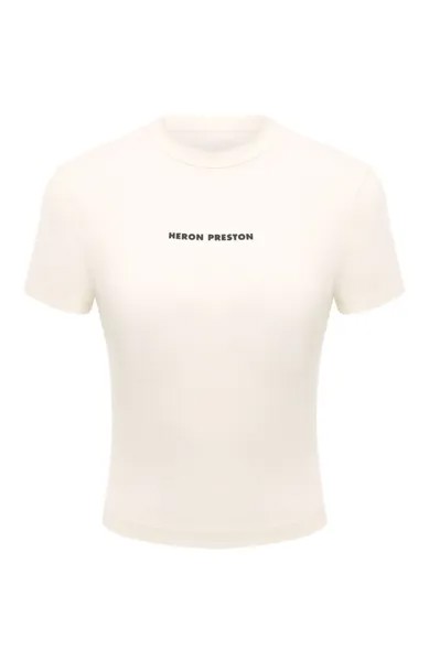 Хлопковая футболка Heron Preston