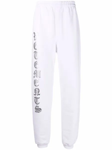 VETEMENTS спортивные брюки с логотипом, белый