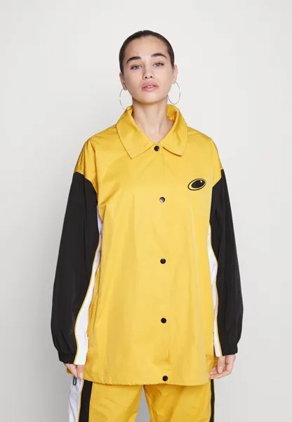 Куртка для тренировок OVERSIZED TRACK JACKET Jaded London, желтый