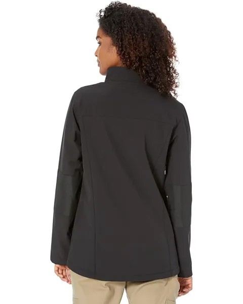 Куртка Caterpillar Grid Fleece Bonded Softshell Jacket, черный