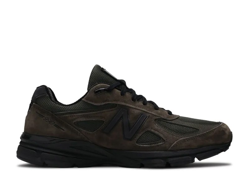 Кроссовки New Balance 990V4 Made In Usa 'Military Green', зеленый