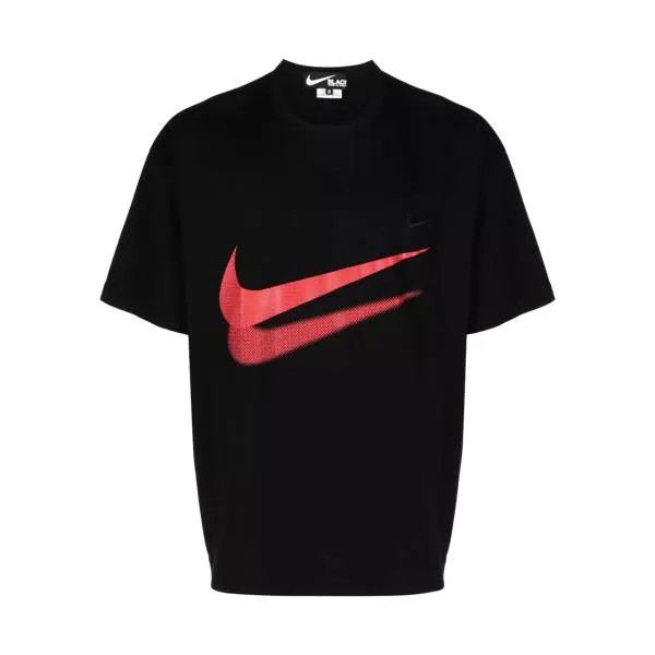 Футболка cdg x nike t-shirt mit grafik black black Comme des Garçons, черный