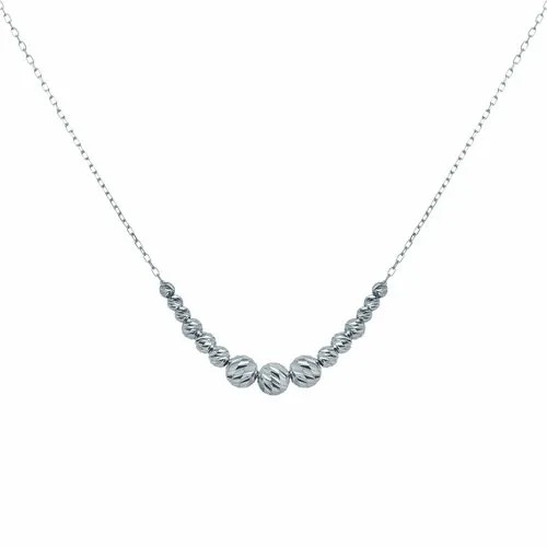 Колье ELEMENT47, серебро, 925 проба, длина 40 см.