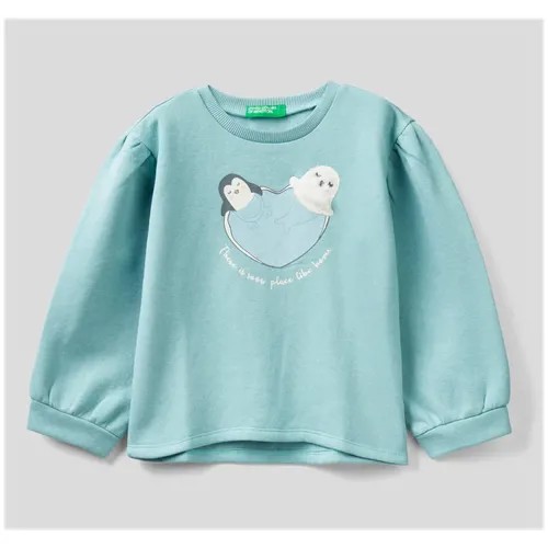 Свитшот United Colors of Benetton для девочек 22A_35TMG105N_32C_90