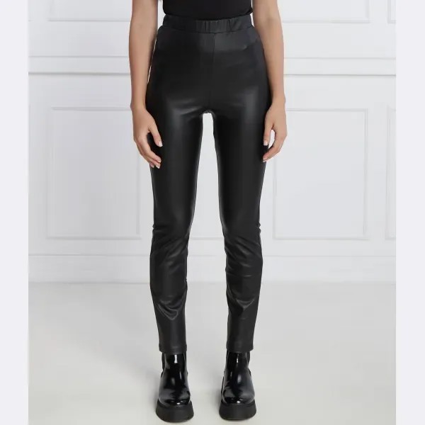 Леггинсы узкого кроя Zefir Max Mara, черный