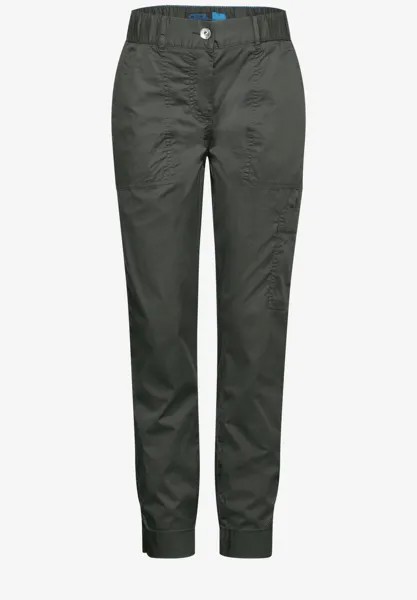 Тканевые брюки UTILITY IM CASUAL FIT Cecil, оливковый