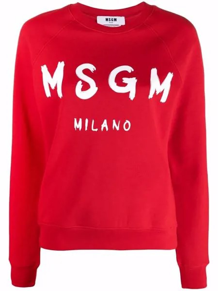 MSGM толстовка с логотипом